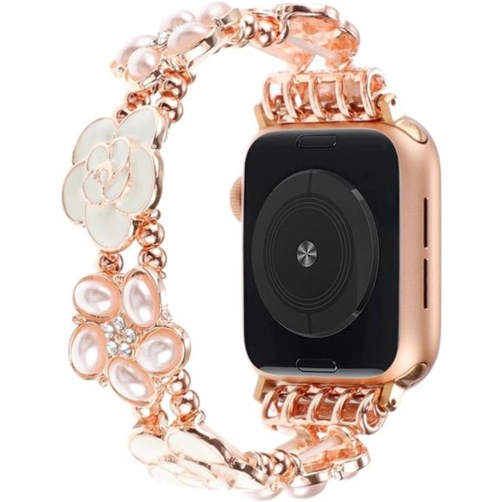 NEW Rose Gold Floral Boho Apple Watch Band